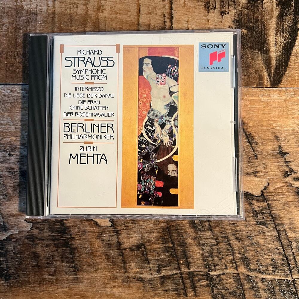 Richard Strauss Symphonic Music CD Zubin Mehta Berliner Philharmoniker 1993